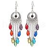304 Stainless Steel Dangle Earring EJEW-JE05946-1