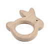 Natural Beech Wooden Baby Teething Toys WOOD-U003-12-2
