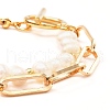 Shell Pearl Beaded Bracelets for Girl Women X1-BJEW-TA00014-5