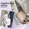 SOFPLATE 30Pcs 10 Colors Opaque Acrylic Bead Frame SACR-SP0001-08-5