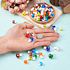  64Pcs 24 Styles Mushroom Handmade Lampwork Beads LAMP-TA0001-12-5