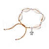 Alloy Turtle Charm Bracelets BJEW-JB11758-06-2
