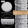 Gorgecraft 5 Yards Polyester Pleated Flower Lace Trim OCOR-GF0003-89A-2