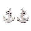 Tarnish Resistant 201 Stainless Steel Pendants STAS-N092-20-2