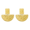 304 Stainless Steel Dangle Stud Earrings for Women EJEW-K268-12B-G-4