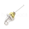 Alloy and Acrylic Peg Bails PALLOY-JF03806-5