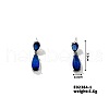 Elegant Shiny Waterdrop Stud Earrings for Women KM9584-1-1