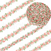 ARRICRAFT 7.5 Yards Flower Polyester Lace Ribbon OCOR-AR0001-62A-1