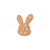 Rabbit Wall Mounted Brooch Jewelry Display Cork Tray AJEW-WH0433-01D-7