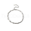 Stylish Stainless Steel Handmade Link Chain Necklaces & Bracelets Sets for Unisex TO1723-1-5