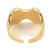 Brass Micro Pave Cubic Zirconia Cuff Rings RJEW-S392-20G-3