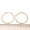 201 Stainless Steel Big Hoop Earrings EJEW-F205-14G-B-3