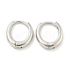 Rack Plating Brass Hoop Earrings EJEW-C102-30B-P-1