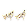 201 Stainless Steel Pendants STAS-N091-164LG-2