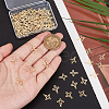 Unicraftale 100Pcs 201 Stainless Steel Tiny Cross Charms FIND-UN0003-99-2