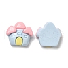 Opaque Resin Cabochons RESI-K027-07-3
