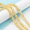 Natural Topaz Jade Beads Strands G-P454-01C-01-2