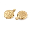 Ion Plating(IP) 304 Stainless Steel Charms STAS-M017-13G-2