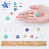 SUNNYCLUE DIY Starfish Shape Dangle Earring Making Kits DIY-SC0012-42P-6
