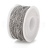 Tarnish Resistant 304 Stainless Steel Curb Chains A-CHS-H016-01P-10M-3