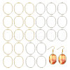 CHGCRAFT 100Pcs 2 Colors Alloy Open Back Bezel Pendants FIND-CA0008-62-1