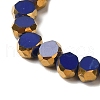 Electroplate Glass Beads Strands EGLA-P061-01A-05-3