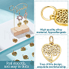 100Pcs Tibetan Style Alloy Pendants PALLOY-GO00038-5
