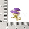 Halloween Brass Enamel European Beads X1-KK-A203-04A-G-3