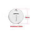 Non-Tarnish 201 Stainless Steel Charms STAS-Q201-T051-T-2