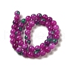 Natural Dyed Jade Beads Strands G-M402-C03-20-2