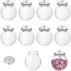 CHGCRAFT Glass Empty Wishing Bottle Pendants GGLA-CA0001-02-1