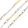 Ion Plating(IP) 304 Stainless Steel Bar Link Chains CHS-M005-12GP-2