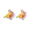 Alloy Enamel Pendants X-ENAM-R149-08C-G-1