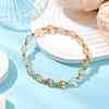 Natural Citrine Beads Bracelets BJEW-JB11223-2
