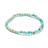 Synthetic Shoushan Stone Beaded Stretch Bracelets BJEW-D446-A-19-2