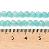 Natural Amazonite Beads Strands G-E411-43-4mm-01-2
