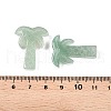 Natural Green Aventurine Coconut Tree Pendants G-N342-02H-3