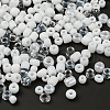 10 Style 12/0 & 8/0 Round Transparent & Silver Lined Round Hole & Trans & Opaque Colours Seed & Ceylon Glass Seed Beads SEED-YW0001-35-6