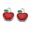 Alloy Enamel Pendants ENAM-N053-07-2