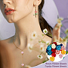 AHADERMAKER 48pcs 8 colors Epoxy Resin Beads RESI-GA0001-28-6