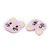 Animal Polyester Knitted Appliques DIY-WH0399-42A-2