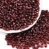 6/0 Baking Paint Transparent Glass Seed Beads SEED-N006-06D-1