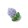Glass Seed Beads Pendants PALLOY-MZ00592-02-3