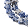 Natural Blue Spot Jasper Beads Strands G-B138-C03-01-4