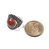 Synthetic Goldstone Adjustable Rings RJEW-I108-03AS-03-5