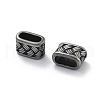 304 Stainless Steel Slide Charms/Slider Beads STAS-I181-045AS-2