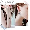 CHGCRAFT 20Pcs 5 Style Plated Alloy Pendants FIND-CA0005-72-5