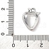 Strawberry Alloy Pendants PALLOY-S051-04P-3