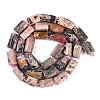 Natural Rhodonite Beads Strands G-M403-B32-02-3
