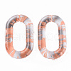 Transparent Acrylic Linking Rings OACR-N009-013B-02-2